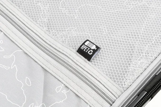 Airmile Ručna prtljaga od RPET materijala Srebrna