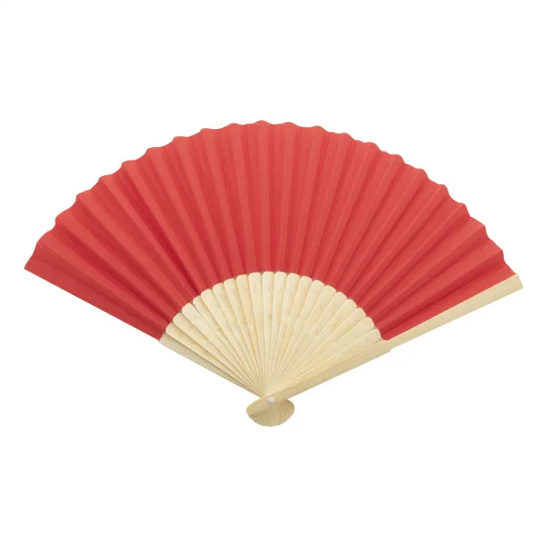 Bapper hand fan Red