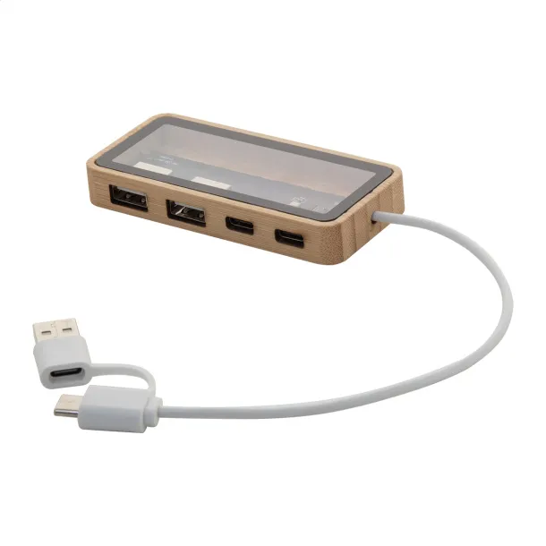 SeeHub transparent USB hub Natural Transparent
