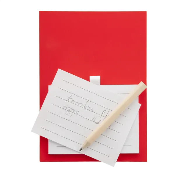 Pecfri magnetic notepad Red