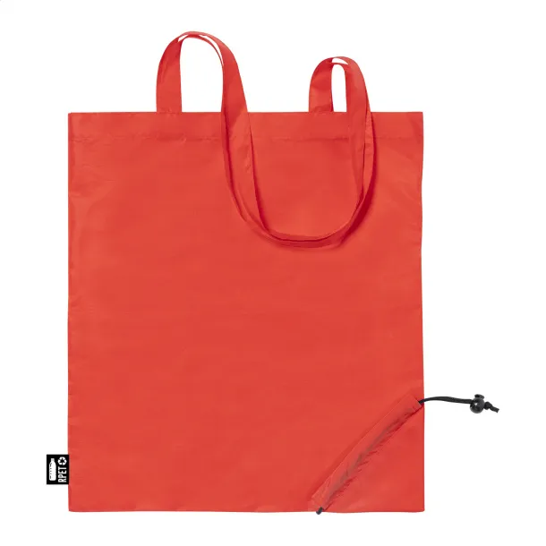 Berber foldable RPET shopping bag Red