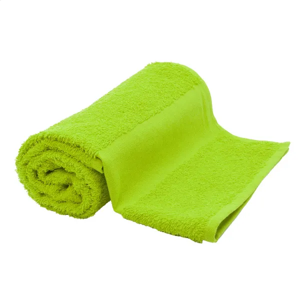 Terry M pamučni ručnik od frotira - 50x100 cm, 360 g/m² Limeta zelena