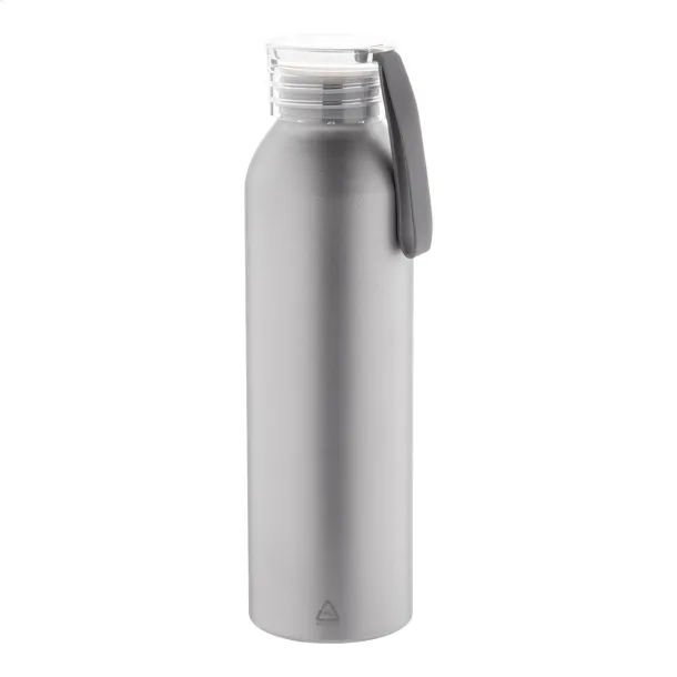 Ralusip boca od recikliranog aluminija, 600 ml Srebrna