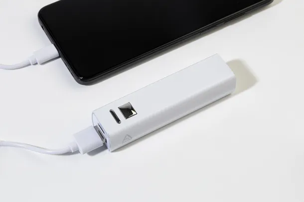 RaluBase prijenosna baterija, 2 600 mAh Bijela
