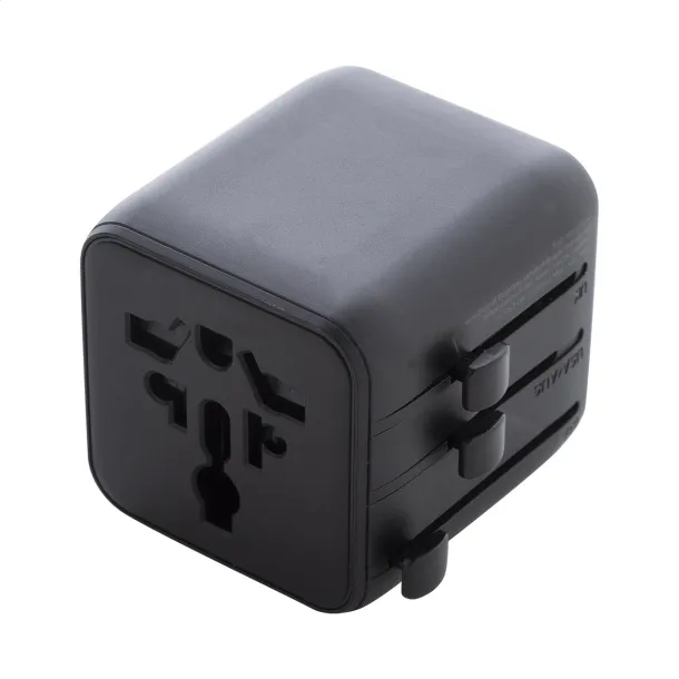 Jetsetter Pico RPC travel adapter Black