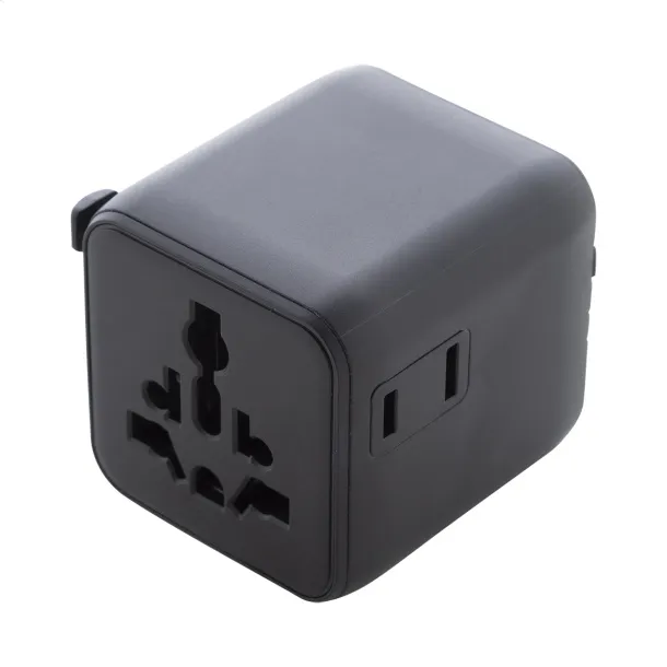 Jetsetter Pico RPC travel adapter Black
