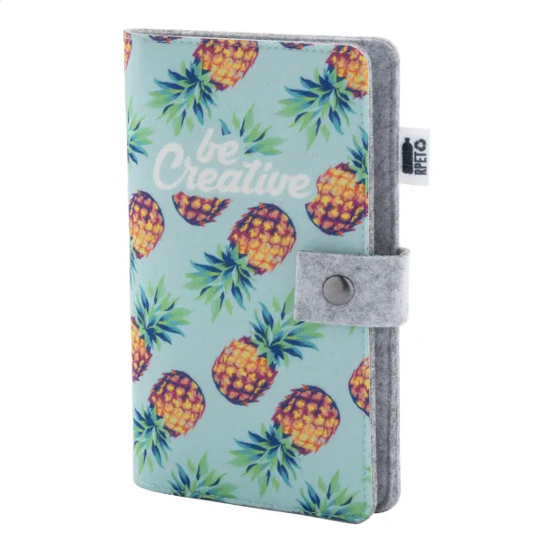 CreaFelt Journey custom RPET travel organizer White Grey