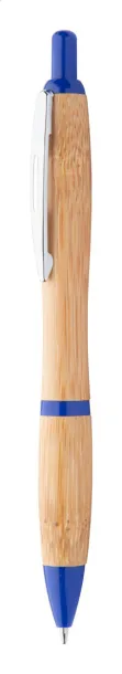 Coldery bamboo ballpoint pen Blue Natural