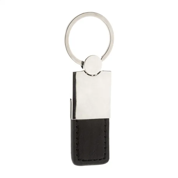 Rokke keyring Silver Black