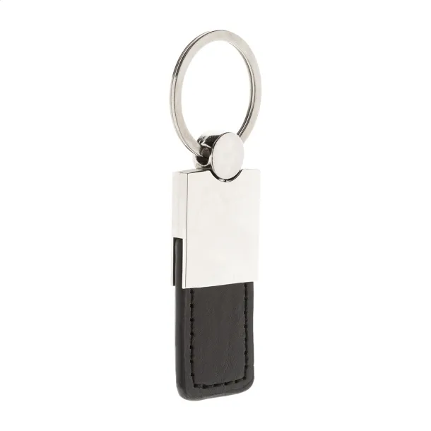 Rokke keyring Silver Black