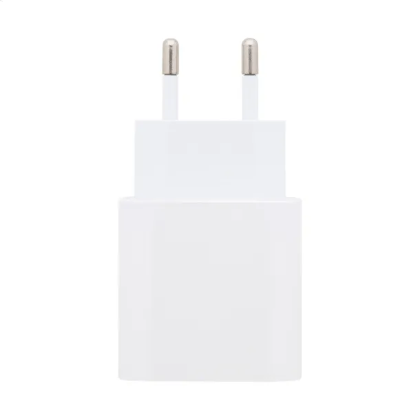 Recharge Solo Reciklirani ABS zidni punjač Bijela