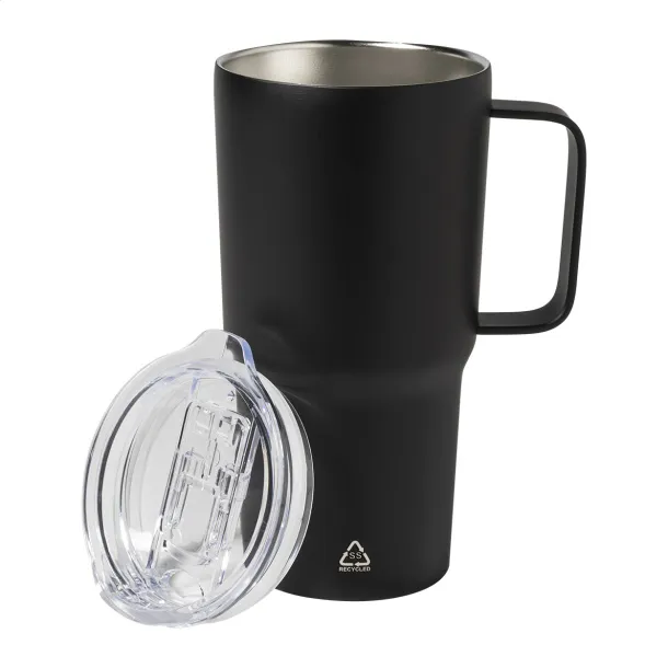 Grabicano termo šalica, 600 ml Crna