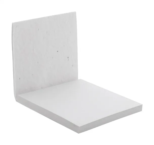 CreaStick Seed Sign custom sticky notepad White