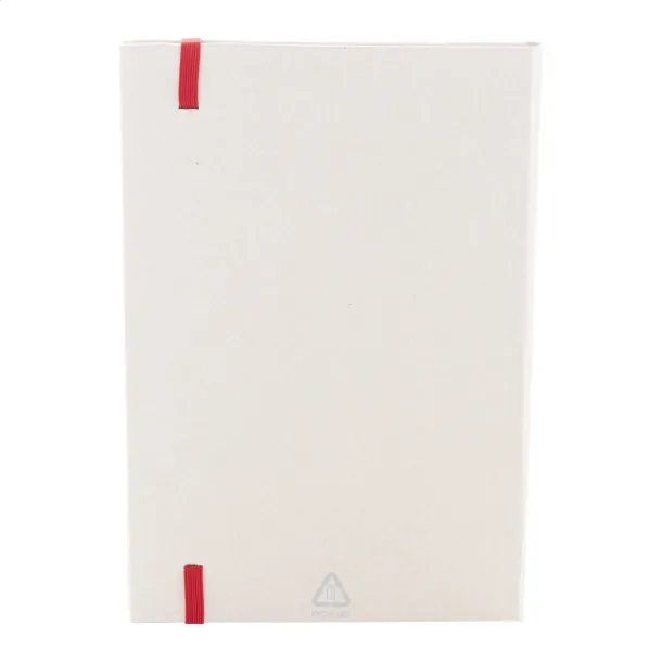 Relact Note milk carton notebook Red