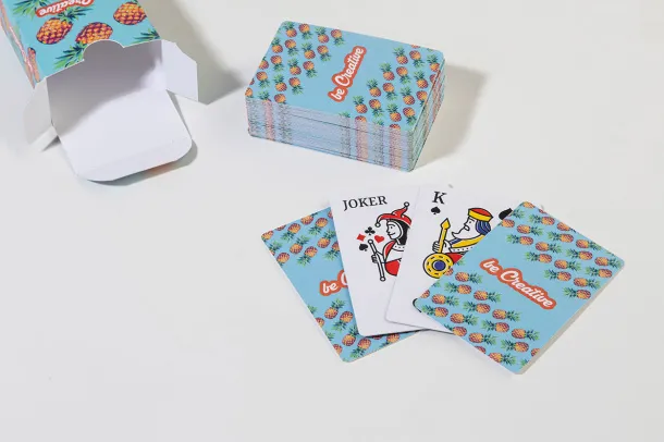 CreaCard Pocket personalizirane igraće karte Bijela