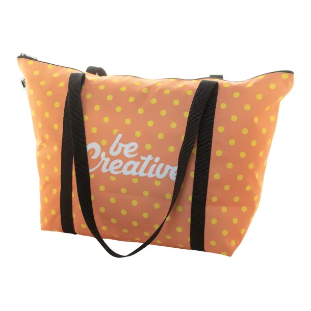 SuboShop Playa Zip custom beach bag Black White
