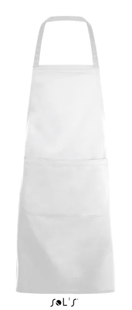  SOL'S GRAMERCY - LONG APRON WITH POCKET - SOL'S White