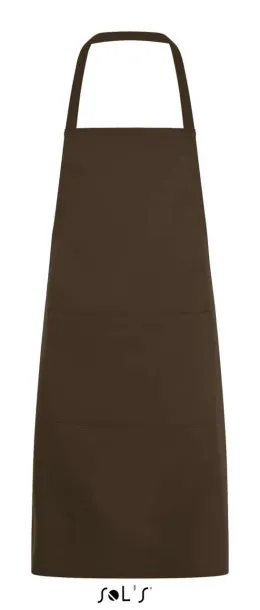  SOL'S GRAMERCY - LONG APRON WITH POCKET - SOL'S Chocolate