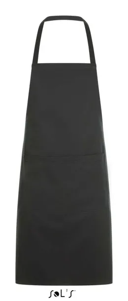  SOL'S GRAMERCY - LONG APRON WITH POCKET - SOL'S Tamno siva