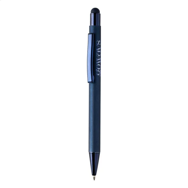 Shinely touch ballpoint pen Blue