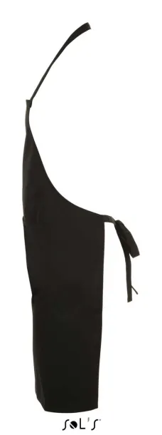  SOL'S GRAMERCY - LONG APRON WITH POCKET - SOL'S Black