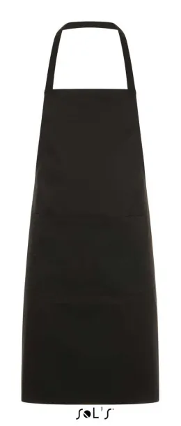  SOL'S GRAMERCY - LONG APRON WITH POCKET - SOL'S Black