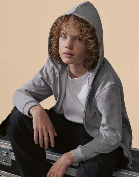  Dječji hoodie s patentnim zatvaračem, 280 g/m² - B&C