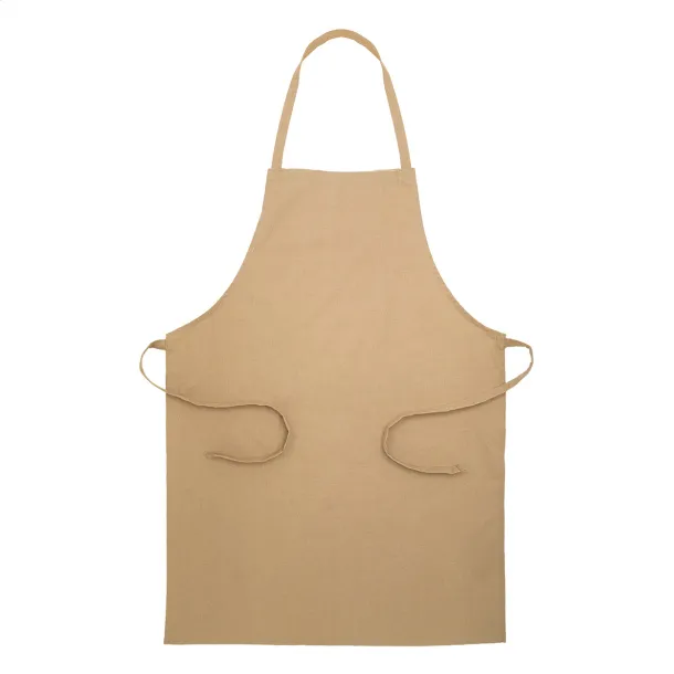 Chepex recycled cotton apron Natural