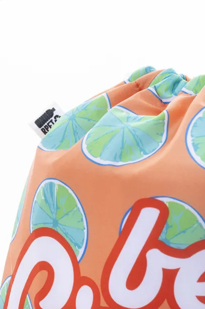 CreaCool Draw custom cooler drawstring bag White