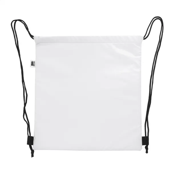 CreaCool Draw custom cooler drawstring bag Black White