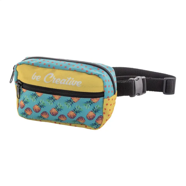 CreaWaist Compact custom waist bag Black White