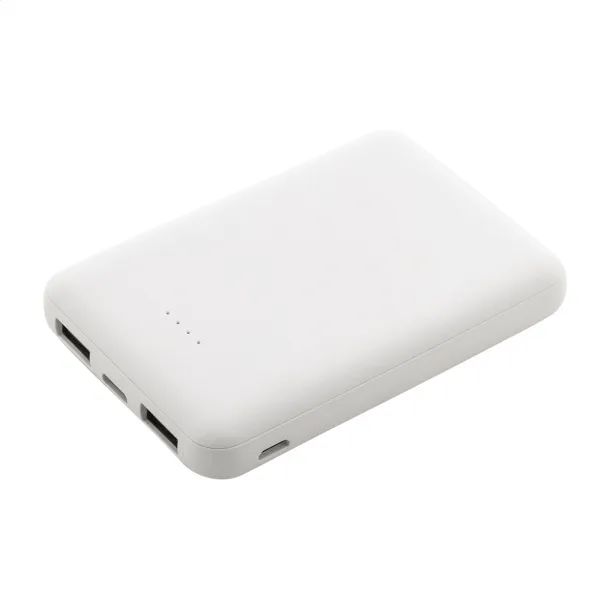 Rabobank Slim rABS prijenosna baterija, 5 000 mAh Bijela