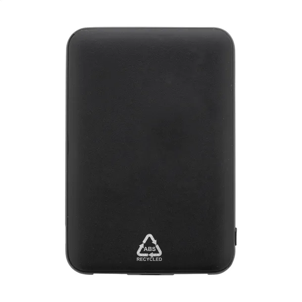 Rabobank Slim rABS prijenosna baterija, 5 000 mAh Crna