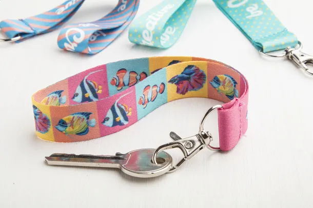 SuboFob custom keyring White