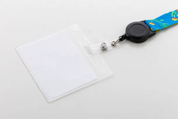 Subiner YoYo RPET personalizirani privjesak za ključeve/držač za propusnice Crvena