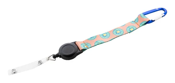 Subiner YoYo RPET personalizirani privjesak za ključeve/držač za propusnice Plava