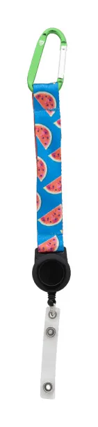 Subiner YoYo RPET personalizirani privjesak za ključeve/držač za propusnice Zelena