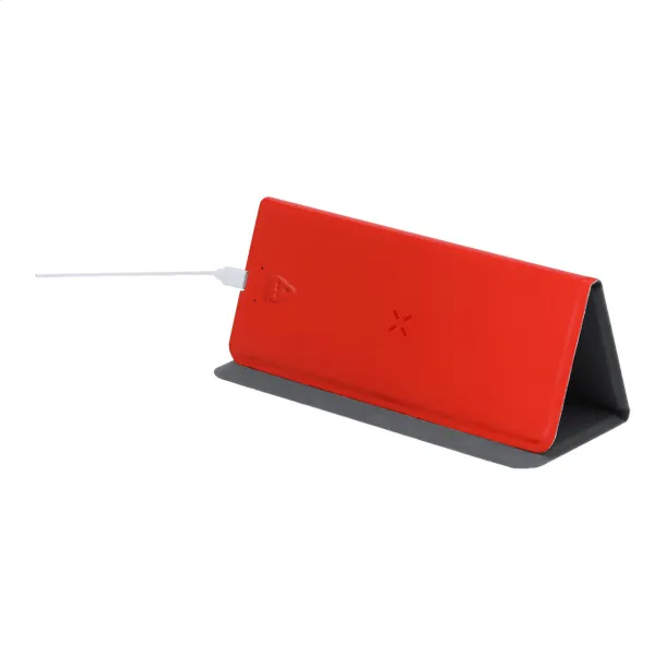 Peppu Charge wireless charger mousepad Red