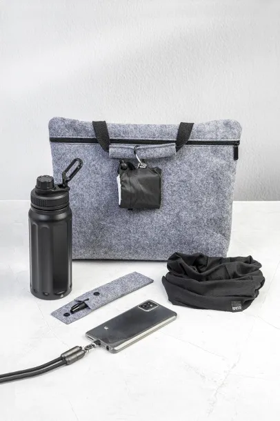 Refelt Laptop RPET torba za laptop i dokumente, 15" Siva
