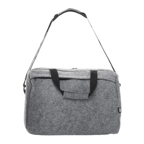 Refelt Docu torba za dokumente RPET filca, 15" Siva