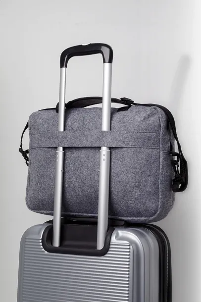 Refelt Docu torba za dokumente RPET filca, 15" Siva