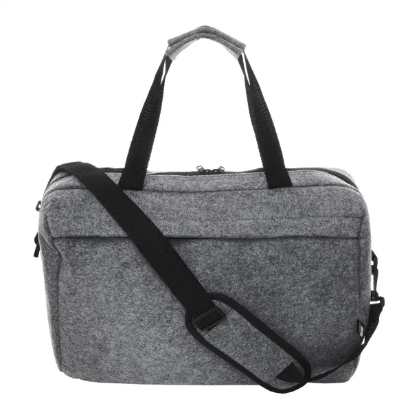 Refelt Docu torba za dokumente RPET filca, 15" Siva