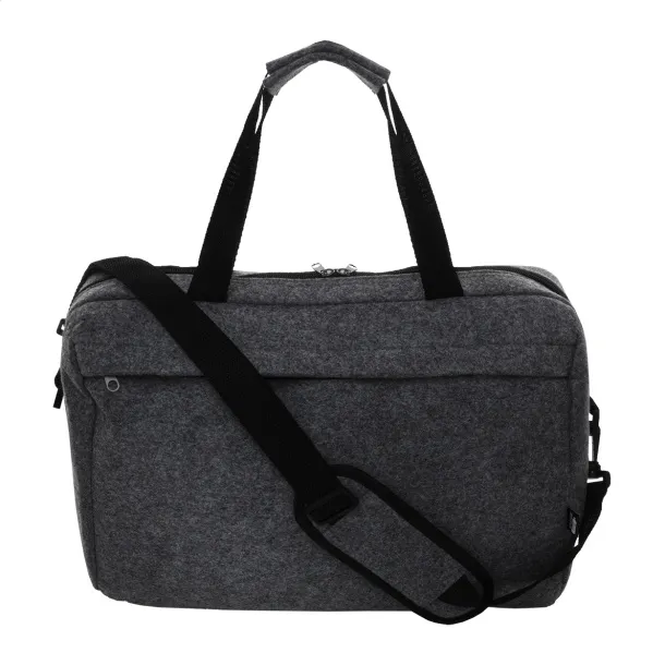 Refelt Docu torba za dokumente RPET filca, 15" Tamno siva