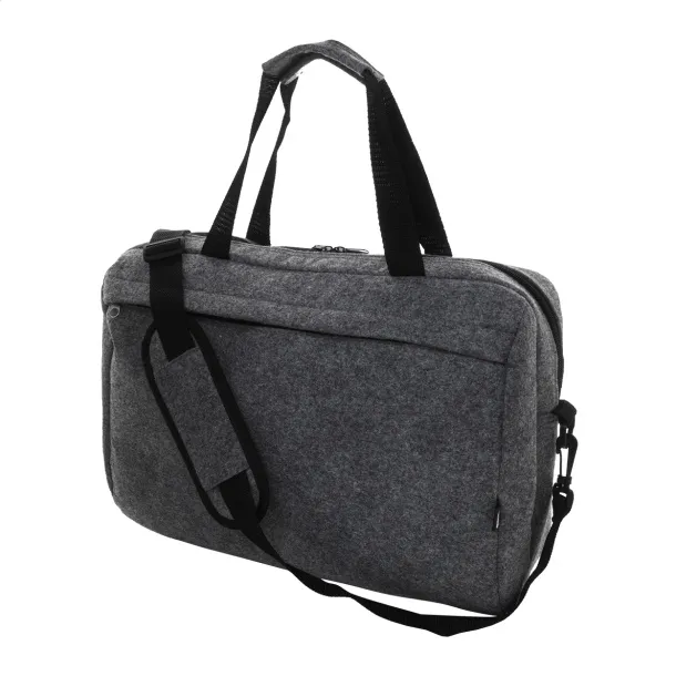 Refelt Docu torba za dokumente RPET filca, 15" Tamno siva