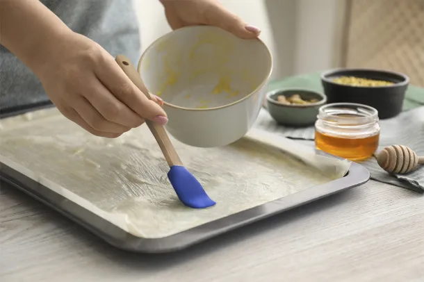 Spatuboo Lopatica za pečenje Plava Prirodna