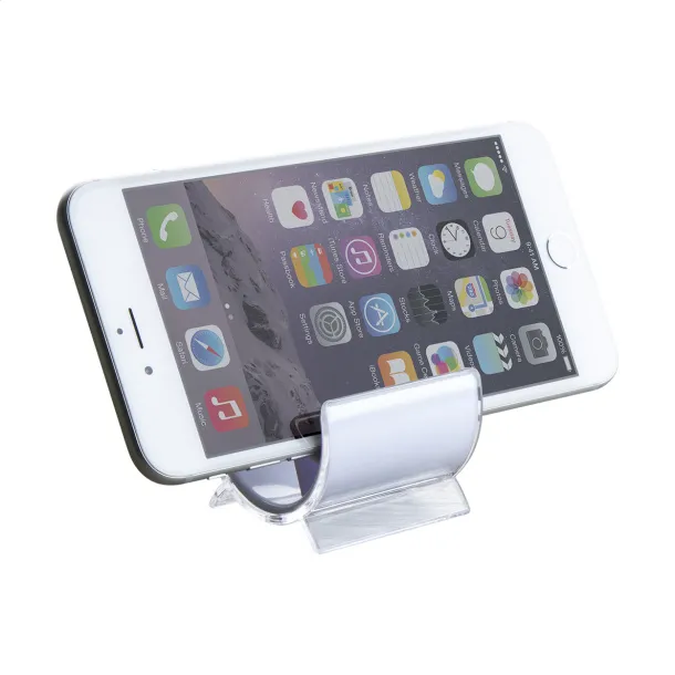 Barry mobile holder White Transparent
