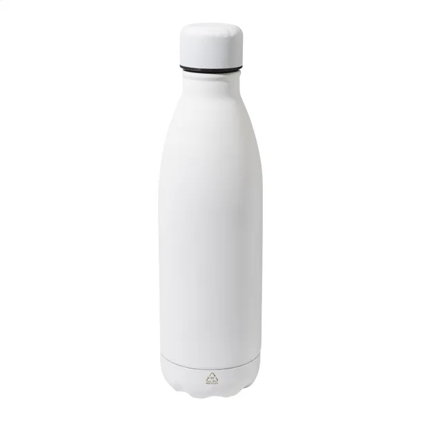 Refill Soft recycled stainless steel bottle White