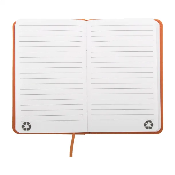 Repuk Line A6 A6 notes od recikliranog  PU-a Narančasta