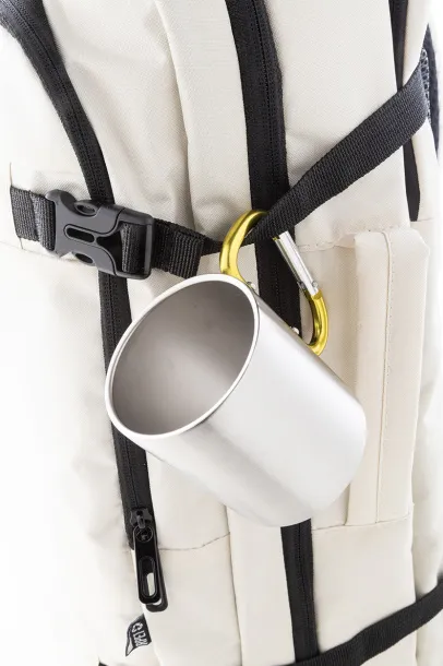 Cadisha metal mug Yellow Silver