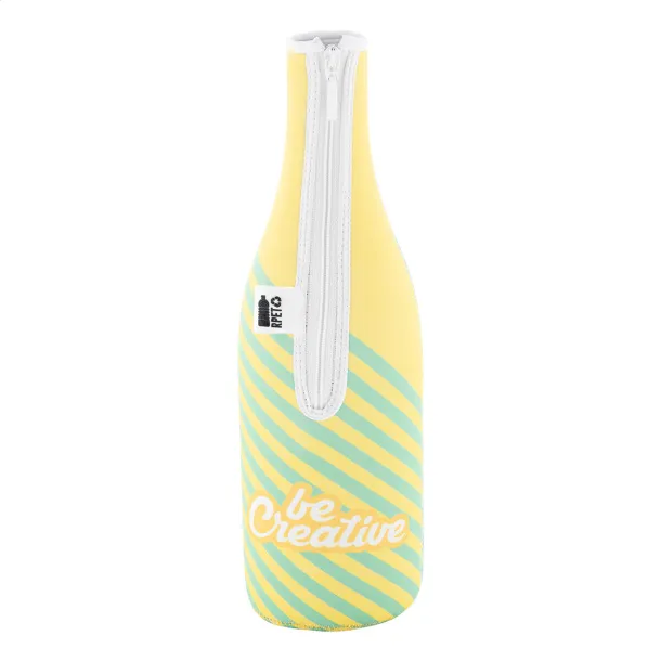 VinoPrint RPET wine bottle cooler White